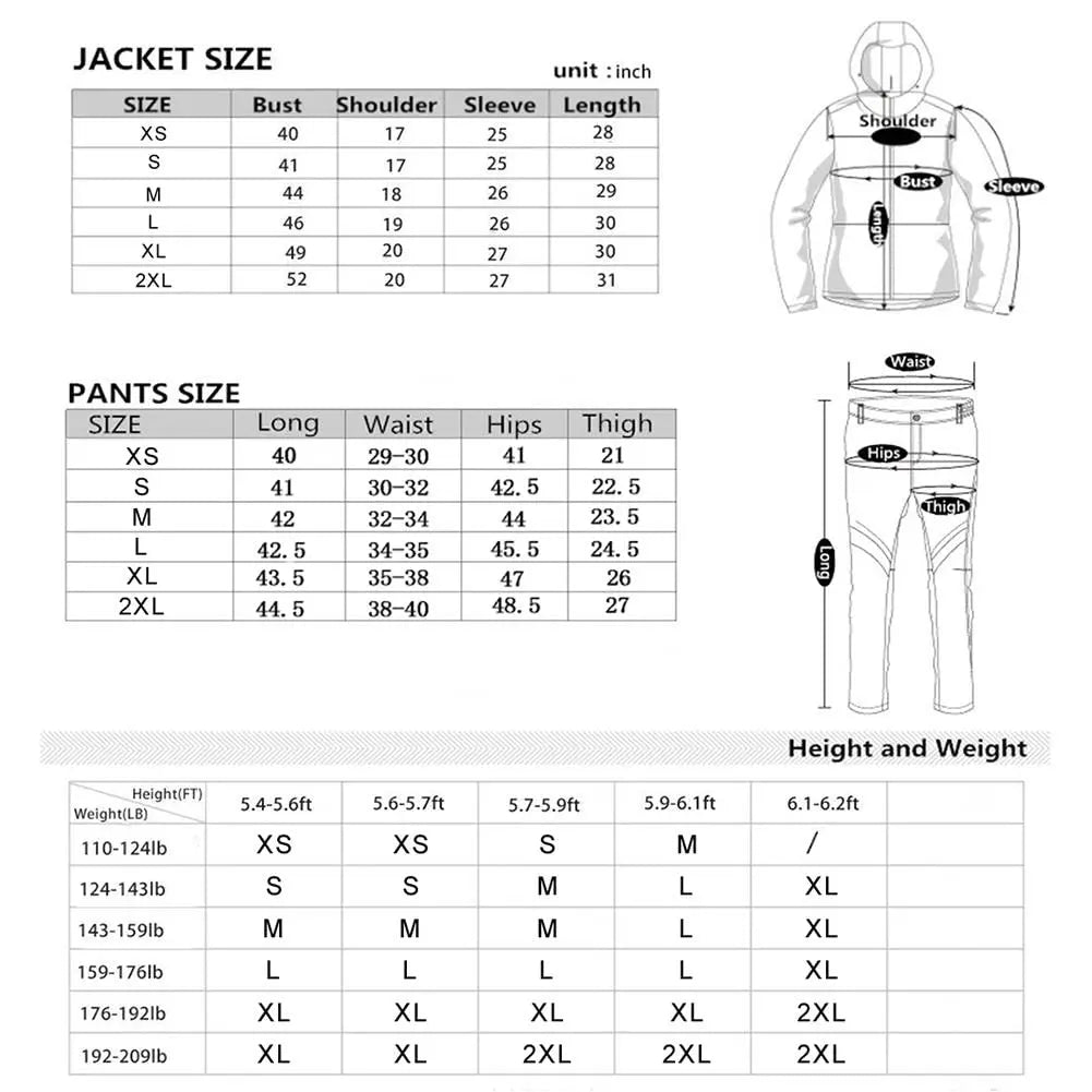 Hotian Men Insulated Skiing Shell Jacket Hooded HOTIAN
