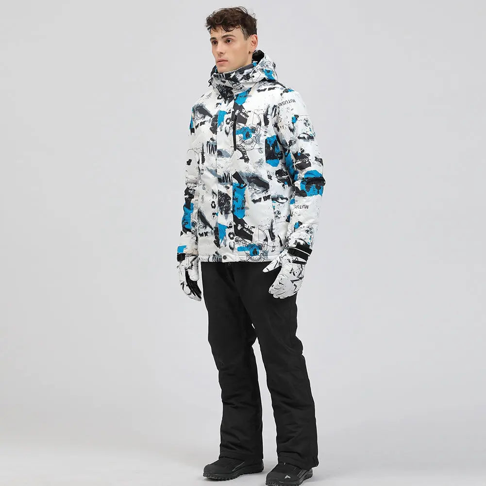 Hotian Men Insulated Skiing Snowboarding Jacket Soft Shell HOTIAN