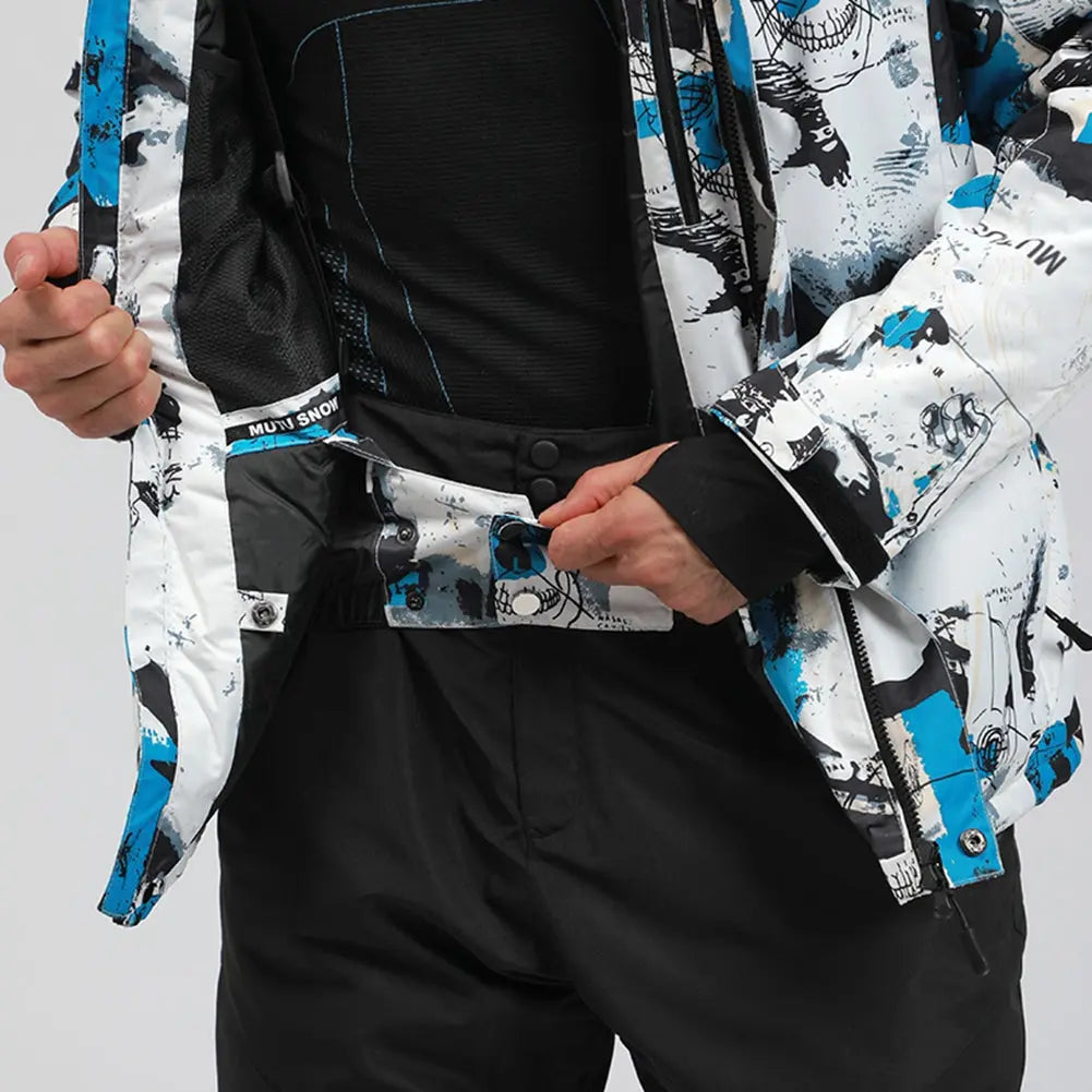 Hotian Men Insulated Skiing Snowboarding Jacket Soft Shell HOTIAN