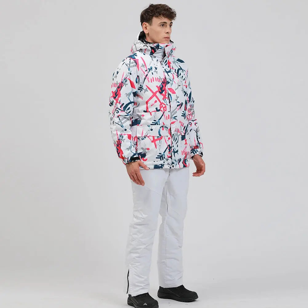 Hotian Men Skiing Shell Insulated Jacket HOTIAN