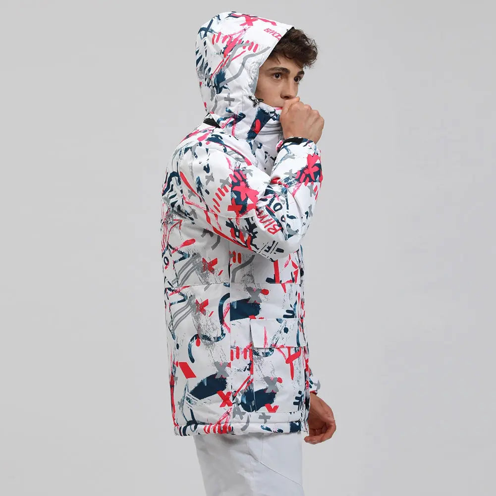 Hotian Men Skiing Shell Insulated Jacket HOTIAN