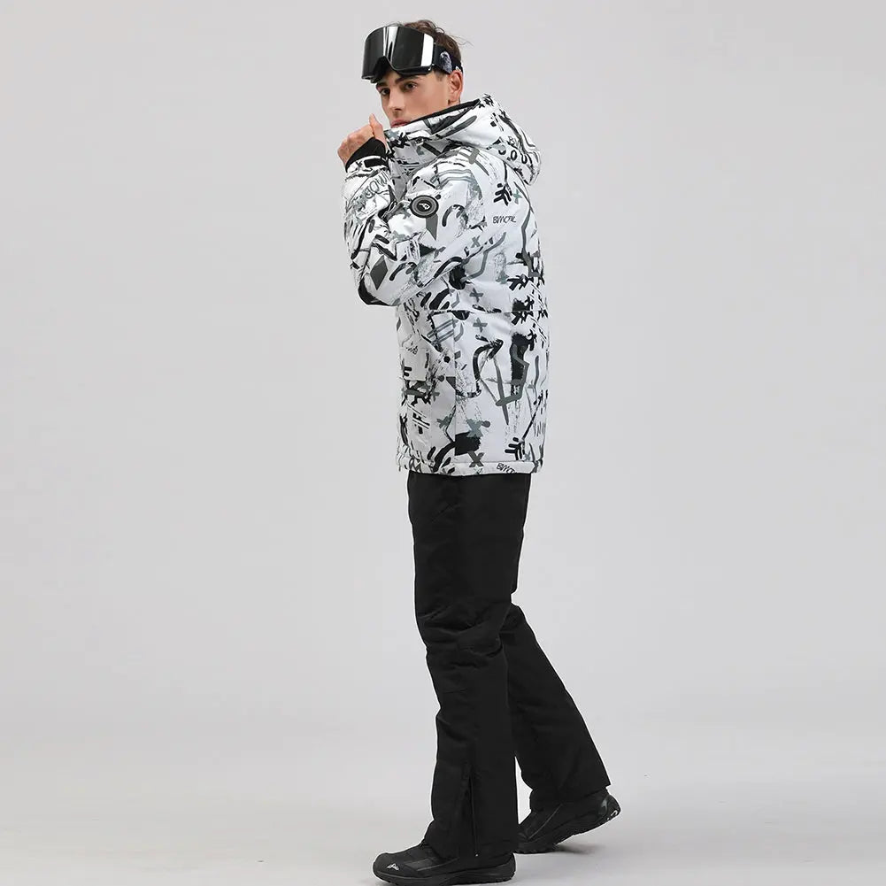 Hotian Men Skiing Shell Insulated Jacket HOTIAN
