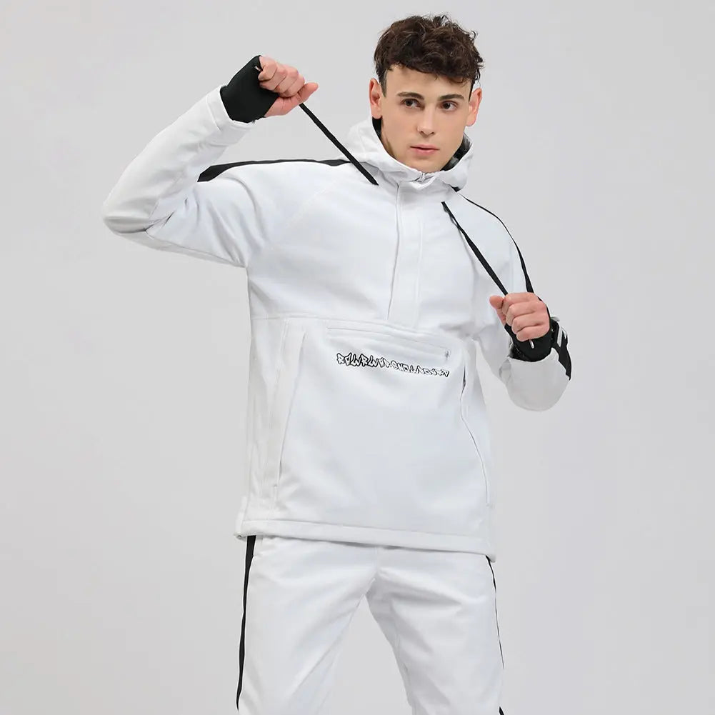 Hotian Men Snowboarding Anorak Insulated Ski Suits HOTIAN