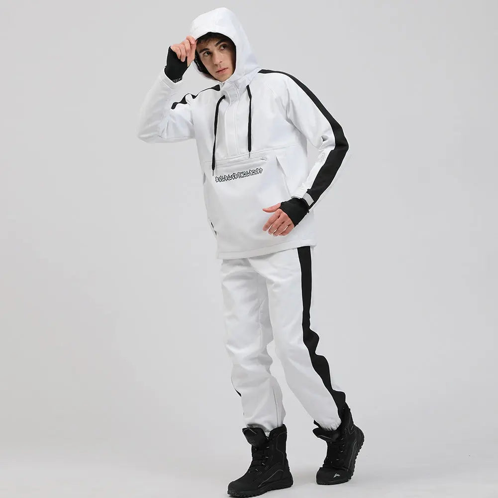 Hotian Men Snowboarding Anorak Insulated Ski Suits HOTIAN