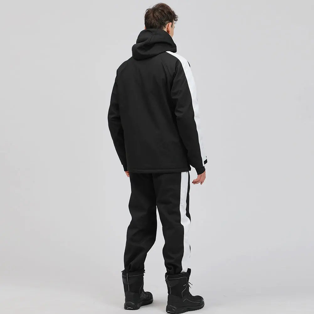 Hotian Men Snowboarding Anorak Insulated Ski Suits HOTIAN