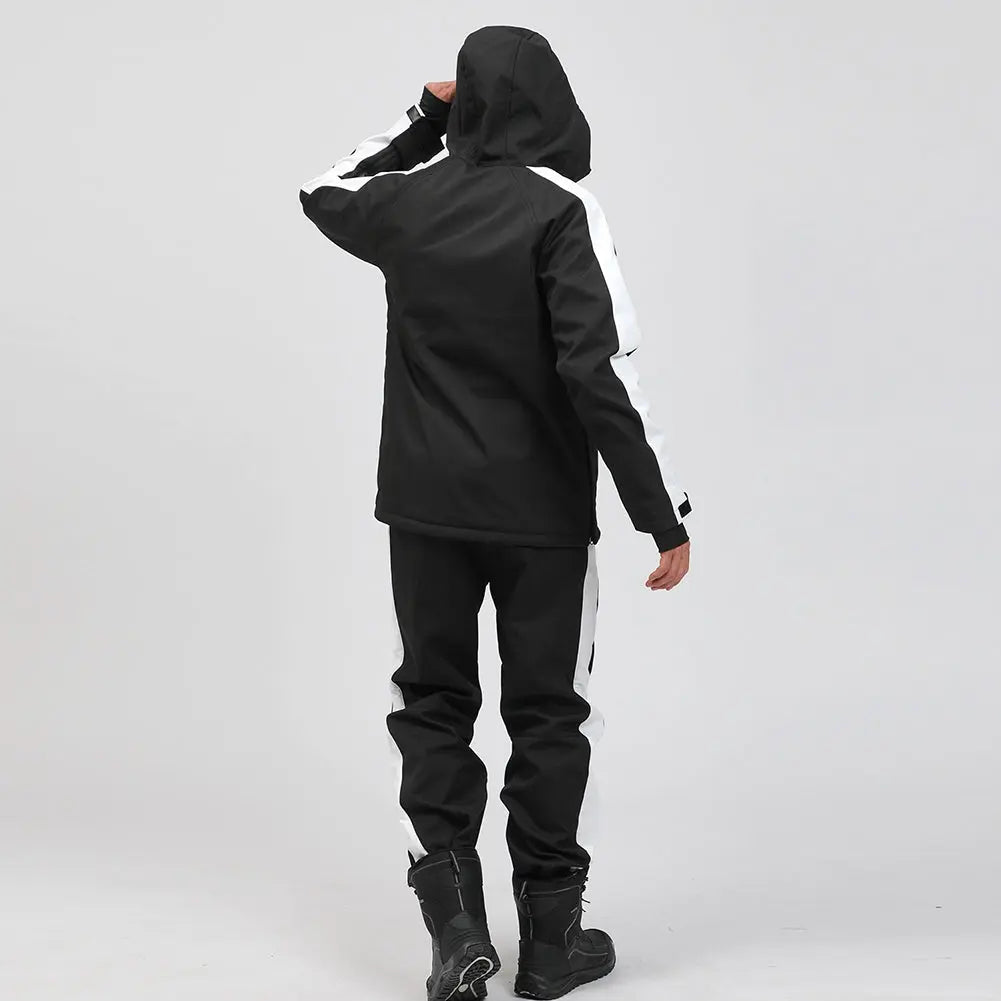 Hotian Men Snowboarding Anorak Insulated Ski Suits HOTIAN