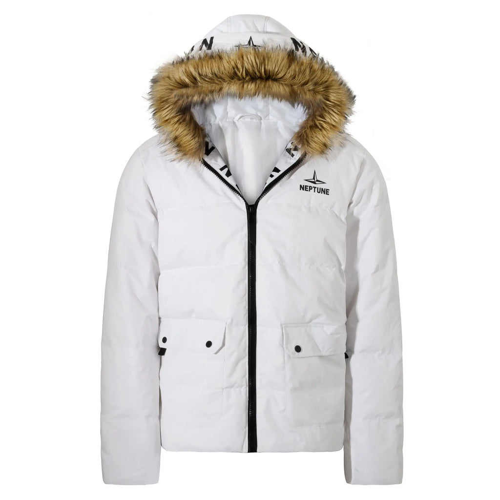 Hotian Men's Puffer Jacket Coat Thermal Lightweight HOTIAN