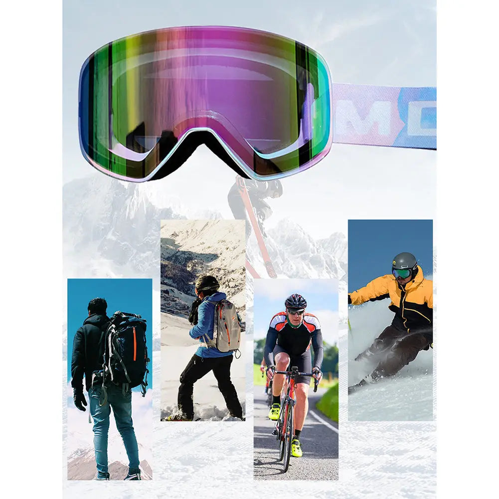 Hotian OTG Magnetic Skiing Goggles HOTIAN