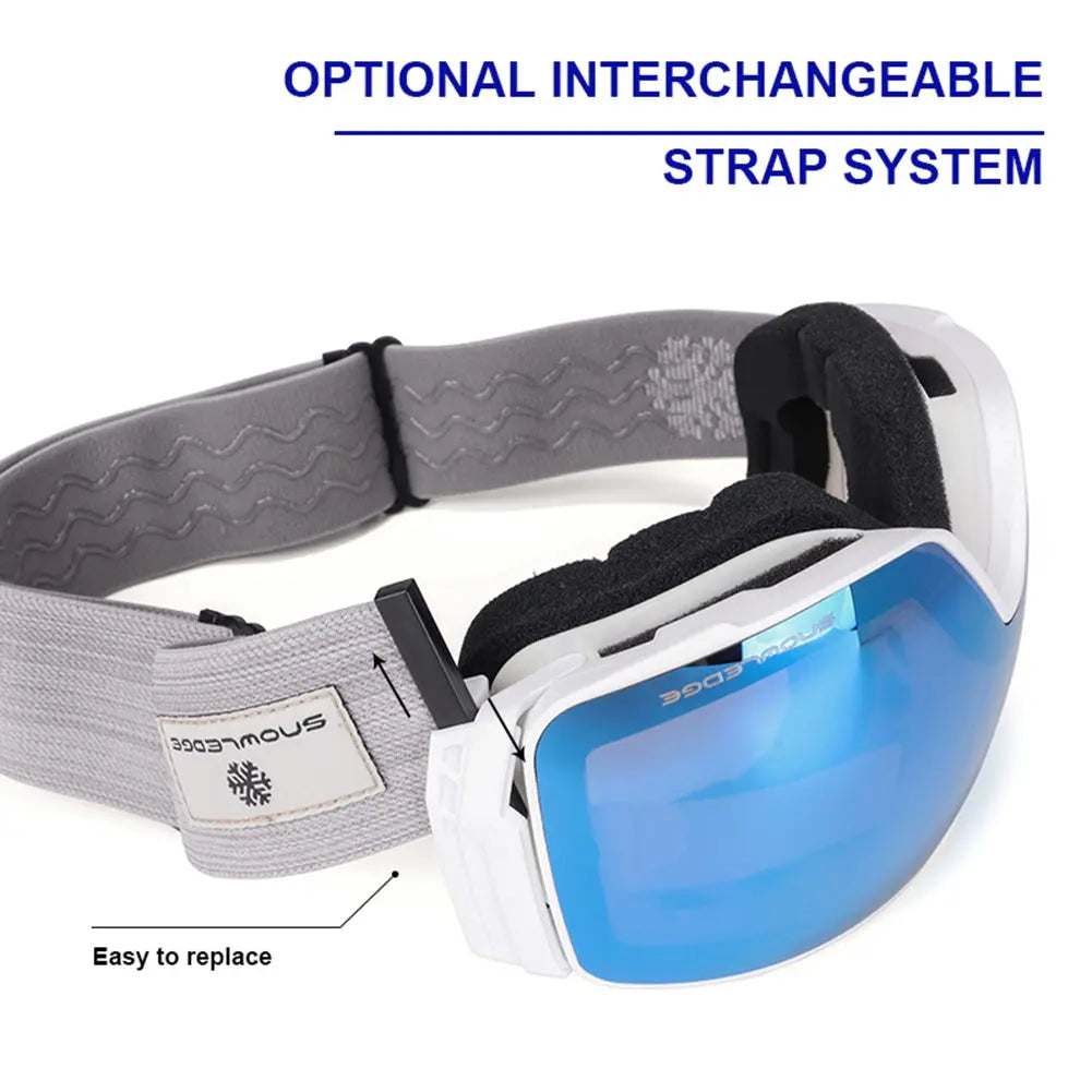 Hotian OTG Snowboard Goggles Dual-layer Lens HOTIAN