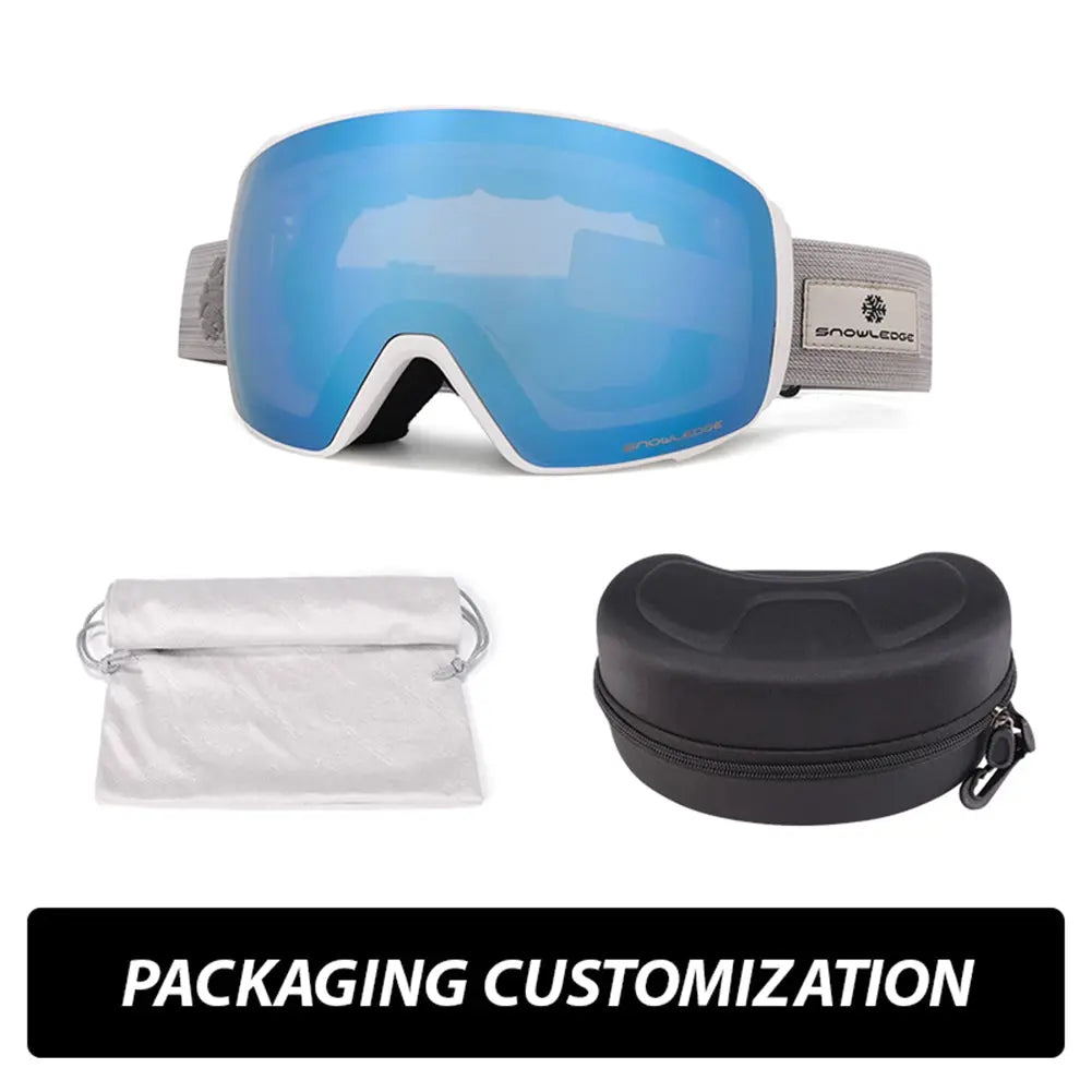 Hotian OTG Snowboard Goggles Dual-layer Lens HOTIAN