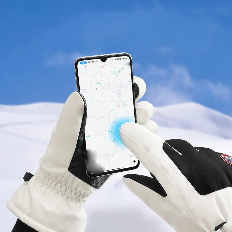 Hotian Unisex Insulated Ski Gloves Waterproof HOTIAN