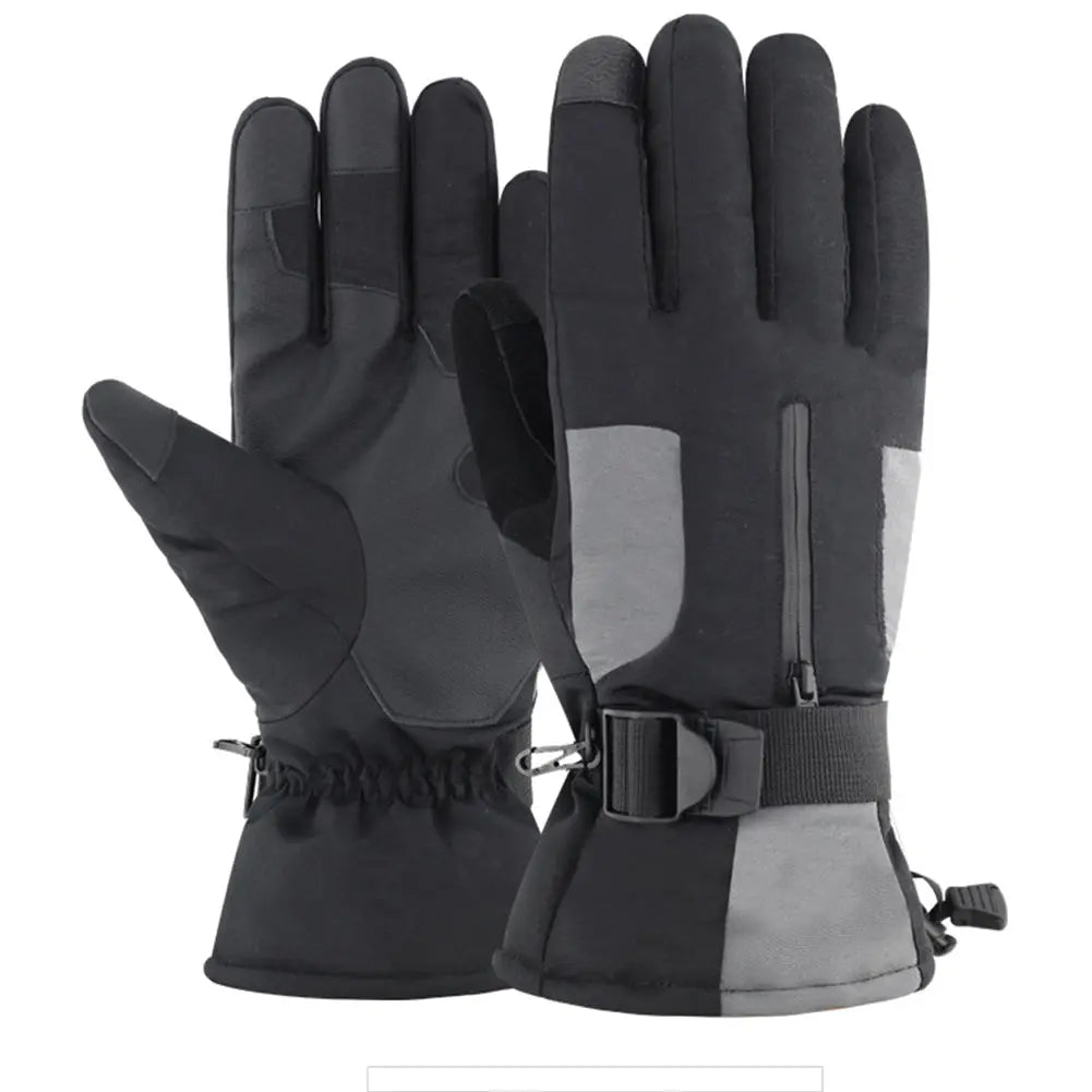 Hotian Unisex Snow Skiing Gloves Waterproof HOTIAN