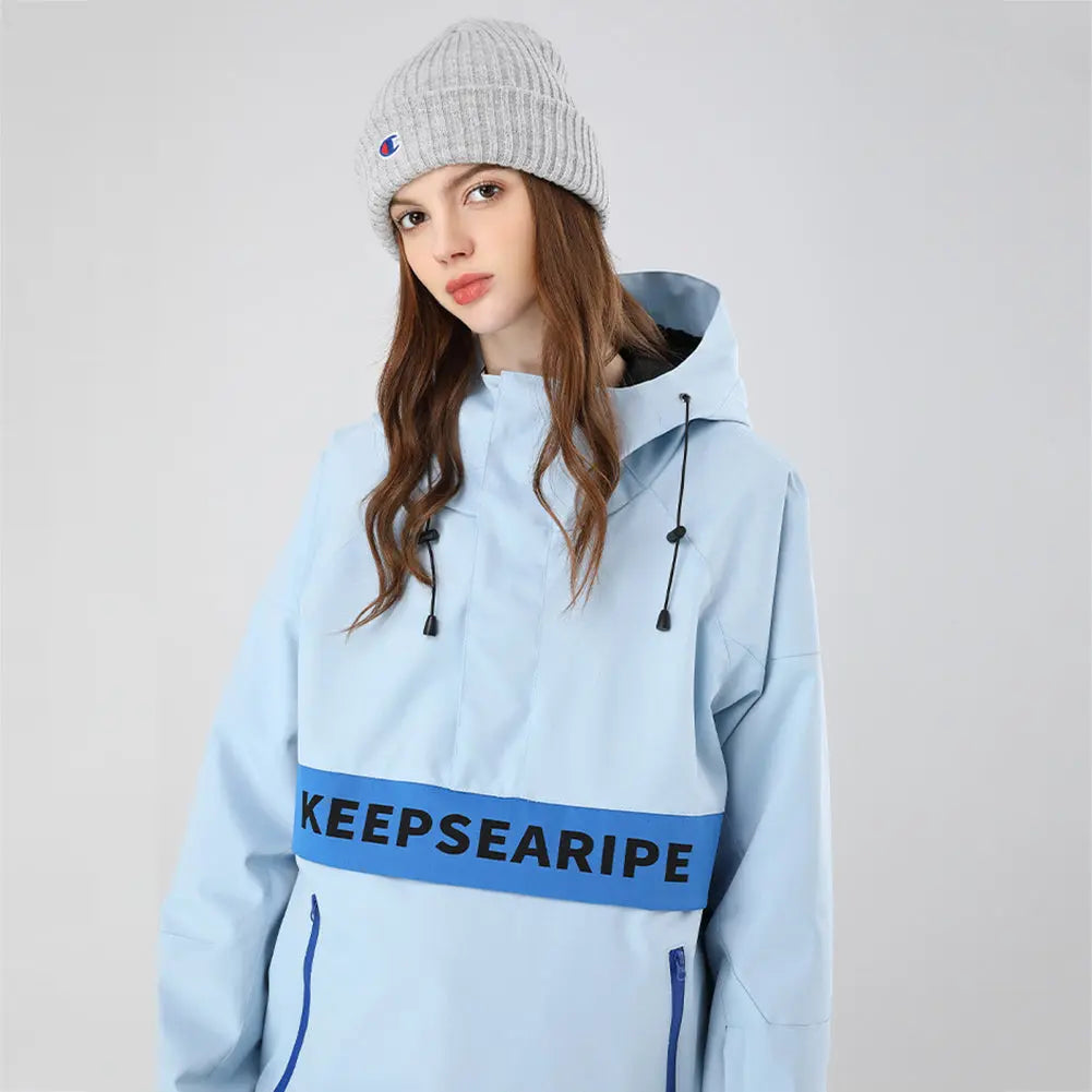 Hotian Women Insulated Snow Ski Anorak Jacket Hooded HOTIAN