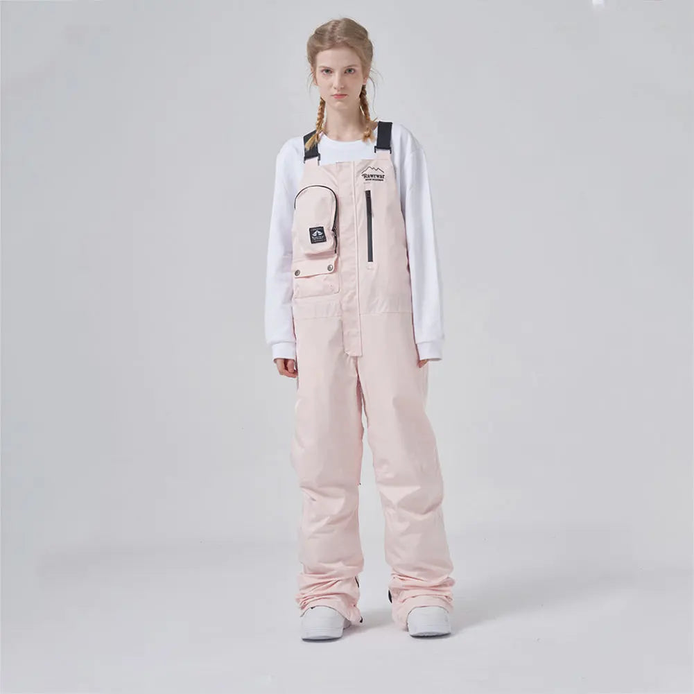 Hotian Women Insulated Snow Snowboard Bibs HOTIAN