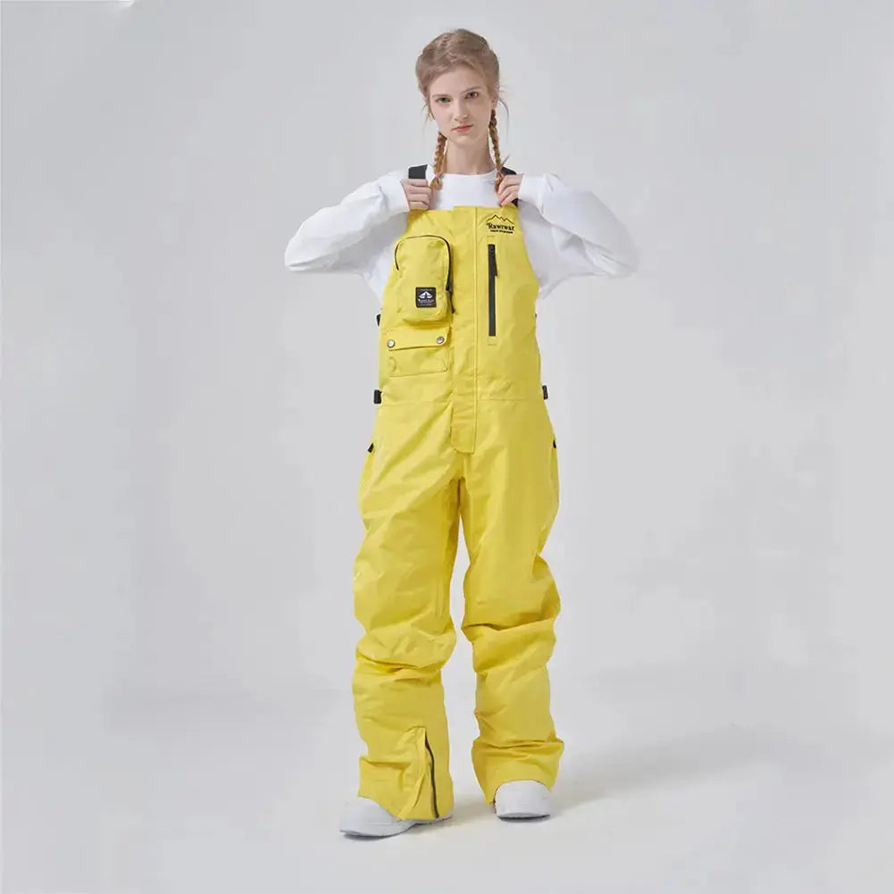 Hotian Women Insulated Snow Snowboard Bibs HOTIAN