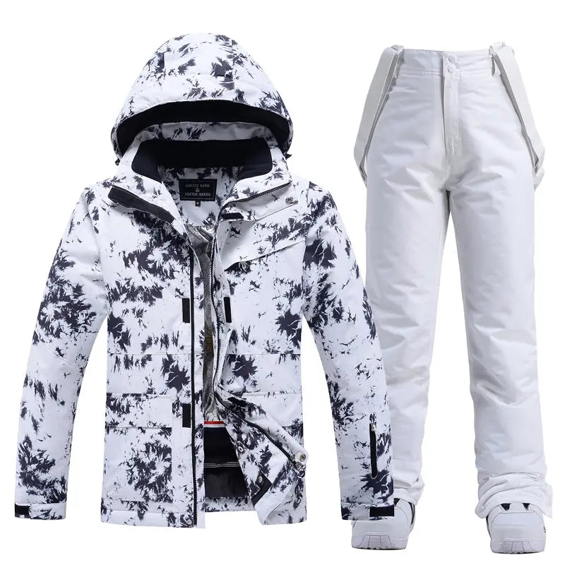 Hotian Women Ski Set Insulated jacket & Bibs Pants HOTIAN