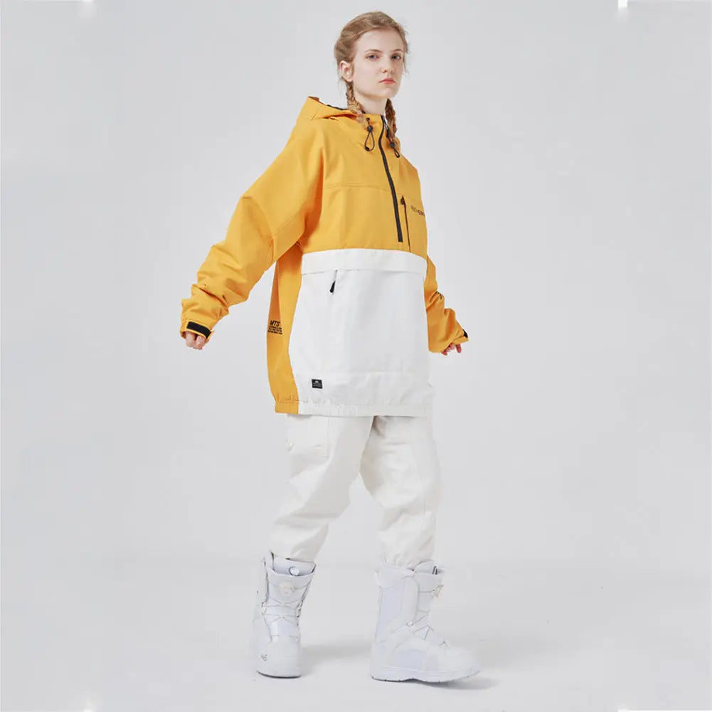 Hotian Women Ski Snowboard Insulated Anorak Hoodie HOTIAN