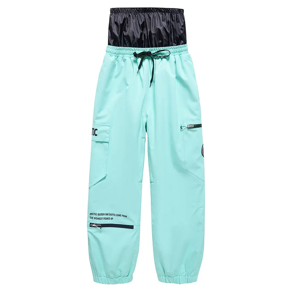 Hotian Women Skiing Snow Cargo Jogger Pants HOTIAN