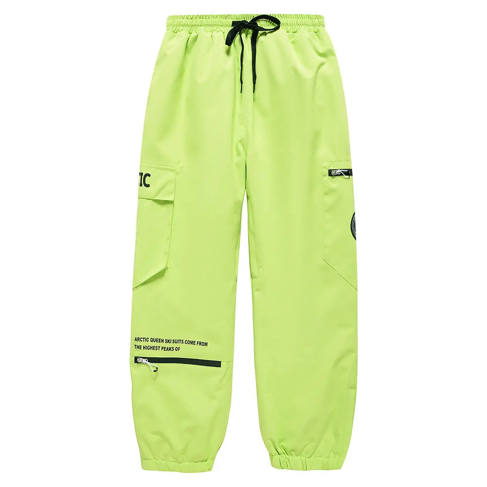 Hotian Women Skiing Snow Cargo Jogger Pants HOTIAN