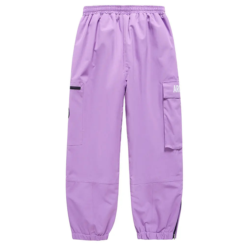Hotian Women Skiing Snow Cargo Jogger Pants HOTIAN