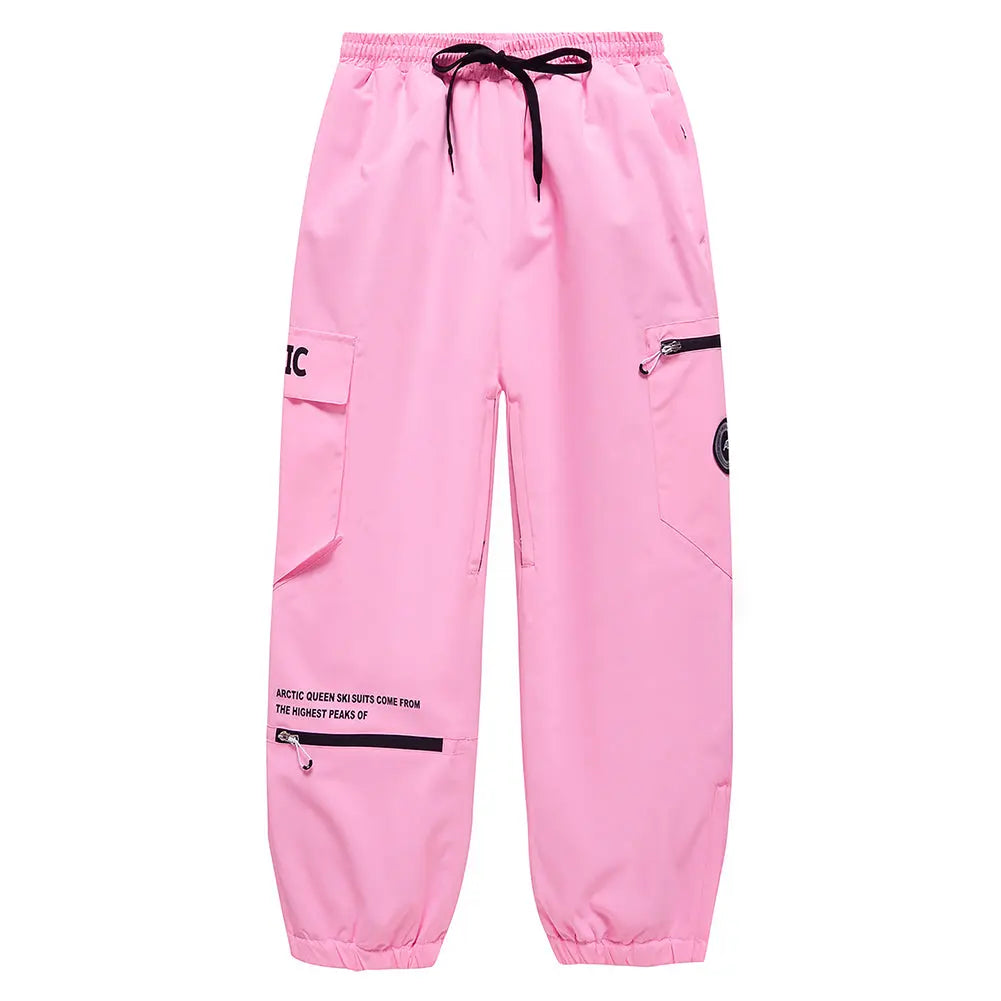 Hotian Women Skiing Snow Cargo Jogger Pants HOTIAN