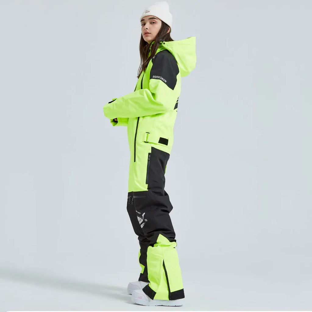 Hotian Women's Coveralls One Piece Ski Suits HOTIAN