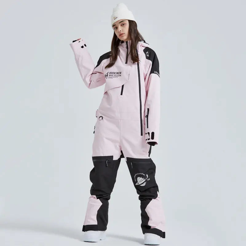 Hotian Women's Coveralls One Piece Ski Suits HOTIAN