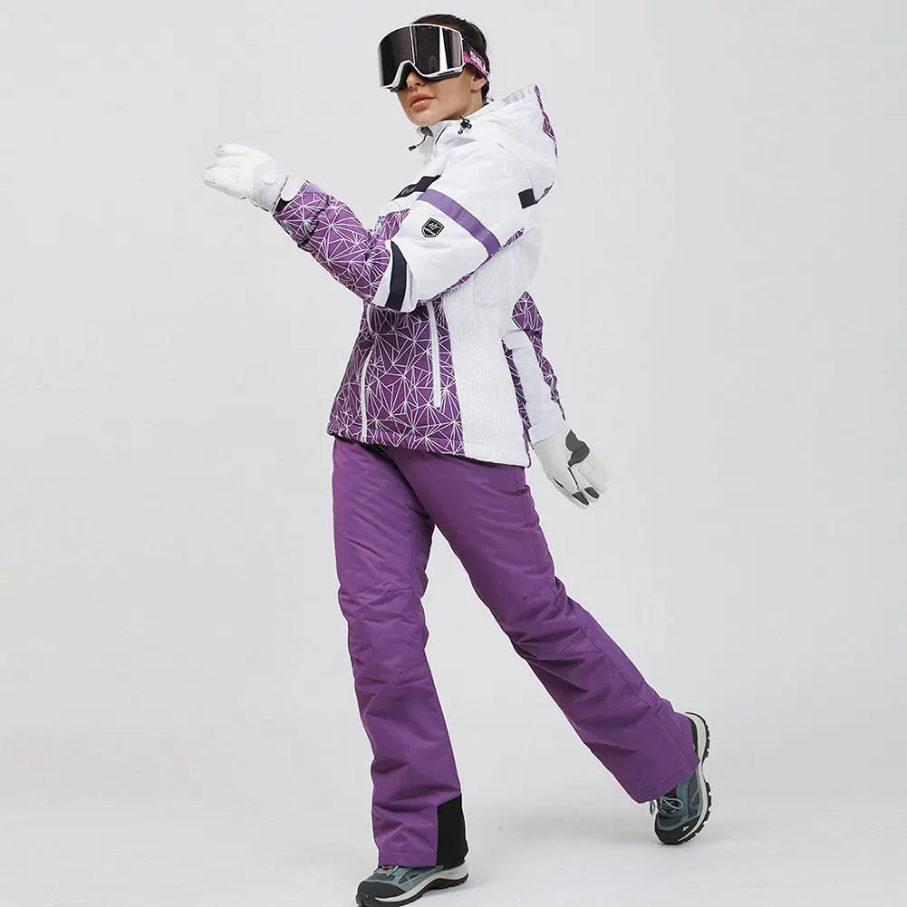 Hotian Women's Skiing Snowboarding Set Breathable HOTIAN
