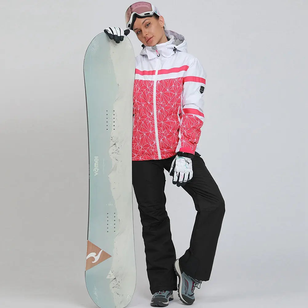Hotian Women's Skiing Snowboarding Set Insulated HOTIAN