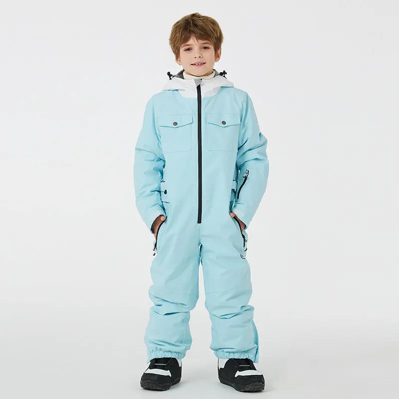 GEMYSE Kinderen Een Stuk Skipakken Jumpsuits Jongens Meisjes Winter GEMYSE Kinderen Een Stuk Skipakken Jumpsuits Jongens Meisjes Winter