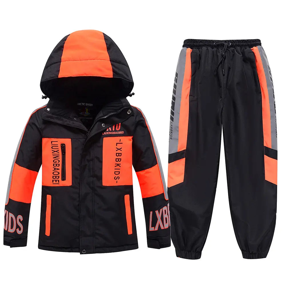 Kids Skiing Snowboarding Insulated Set HOTIAN