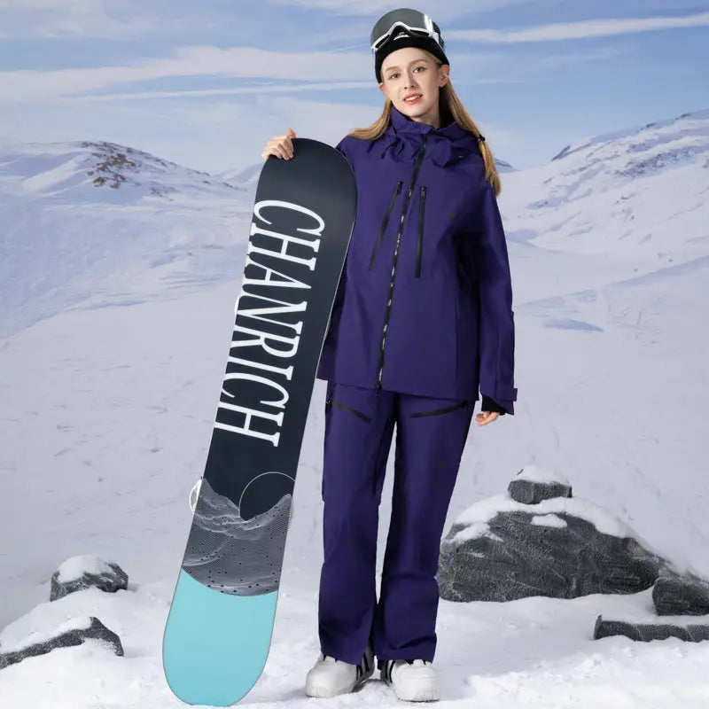 Outdoor Adult Ski Snowboarding Jacket Pants Set 3L Adventure