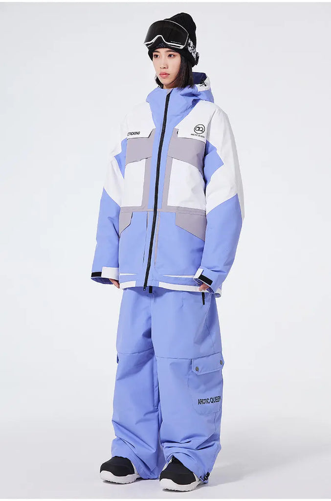 Outdoor Adventure Snow Jacket & Pants Set Luxury Sportswear HOTIANSNOW