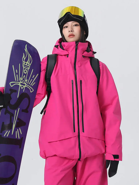 Searipe 3L Snowline Jacket Insulated Solid Color Snowboard Jacket 