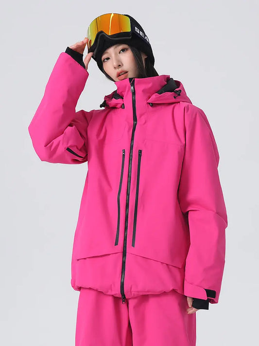 Searipe 3L Snowline Jacket Insulated Solid Color Snowboard Jacket 