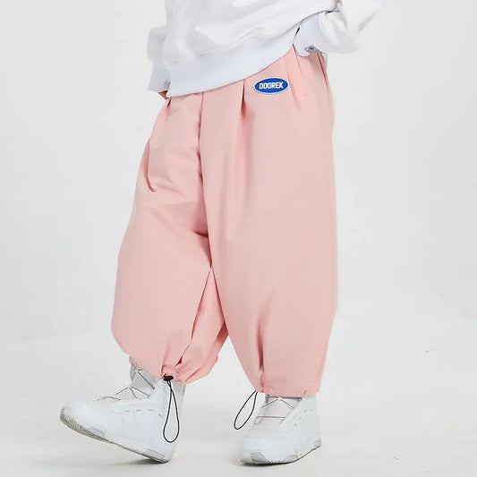 Super Baggy Snowboarding Pants Oversized Skiing Trousers 