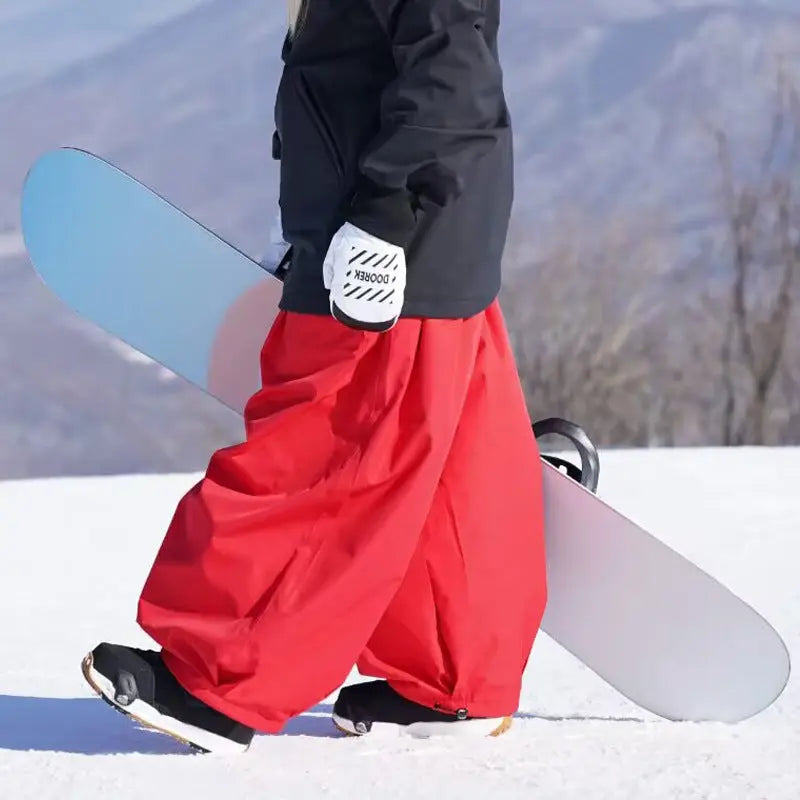 Super Baggy Snowboarding Pants Oversized Skiing Trousers – HOTIANSNOW