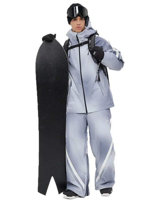 Unisex 3L Gradient Ski Suit | Waterproof Hard Shell Jacket & Pants 