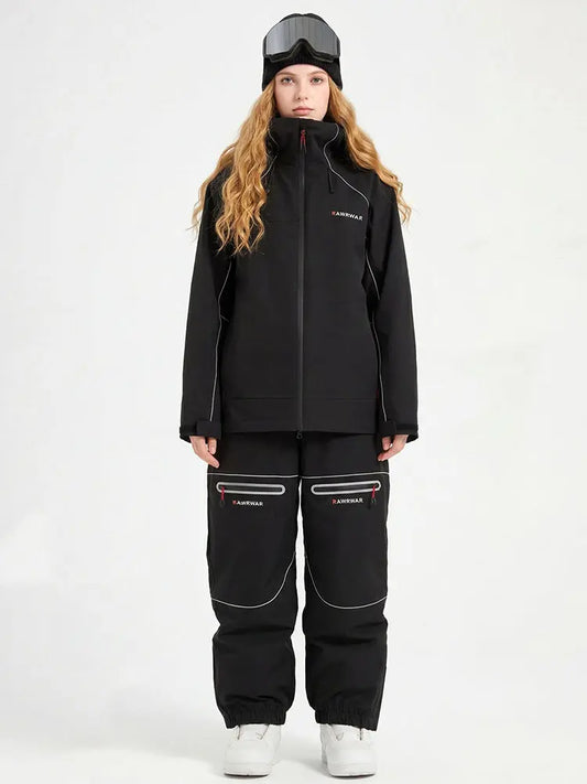 Unisex 3L Hard Shell Ski Suit Set Winter Jacket & Pants