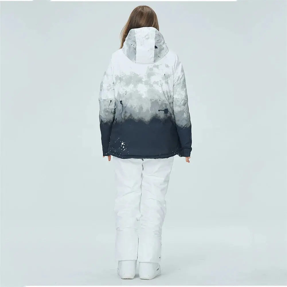 Women Insulated Snow Snowboard Jacket & Bib Pants HOTIAN