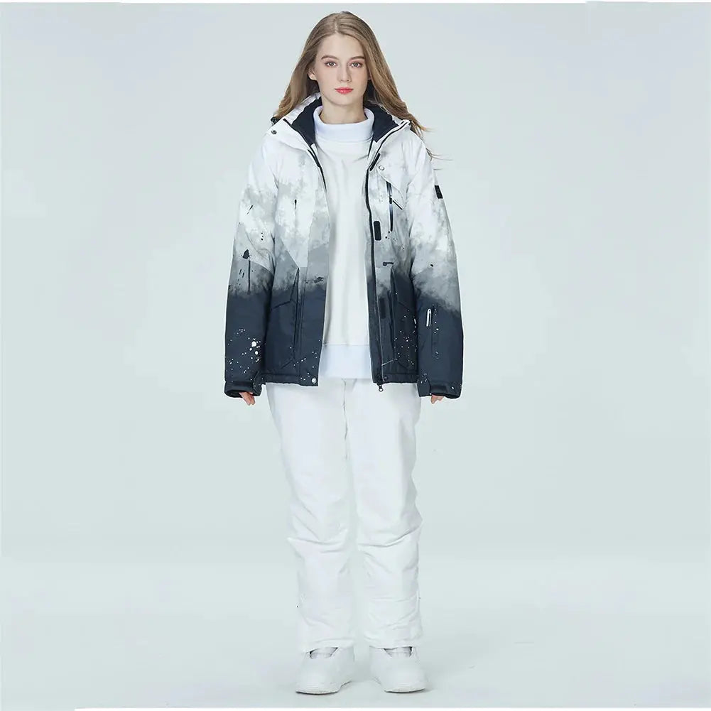 Women Insulated Snow Snowboard Jacket & Bib Pants HOTIAN