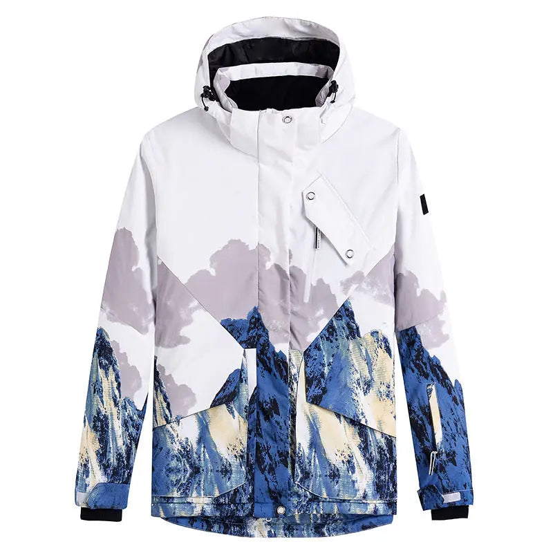 Women Plus Size Insulated Snow Snowboard Jacket HOTIANSNOW