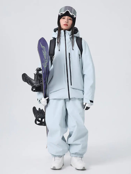 Women Ski Snowboard Suits 2026 New Arrival Baggy Snow Suit 