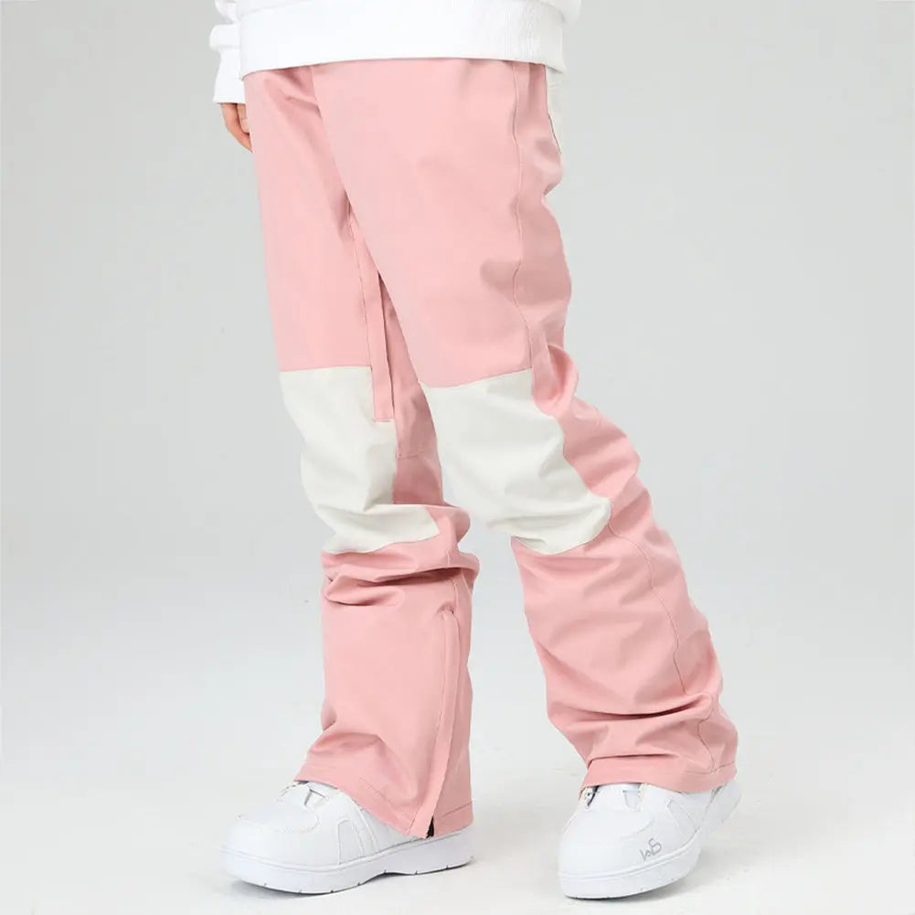 Hotian Slim Women Snow  Snowboard Cargo Jogger Pants HOTIAN