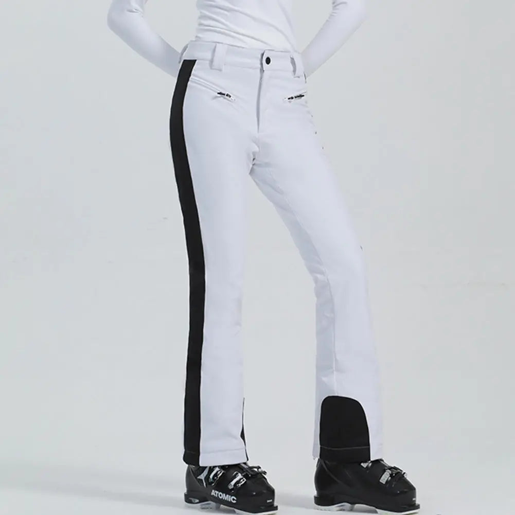 High Waist Slim Snow Pants