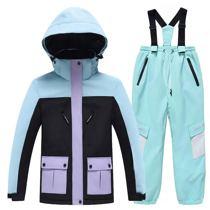 Breaise Baby Boys Girls Warm Snowsuit,Toddler Winter Outfit Sets Hooded