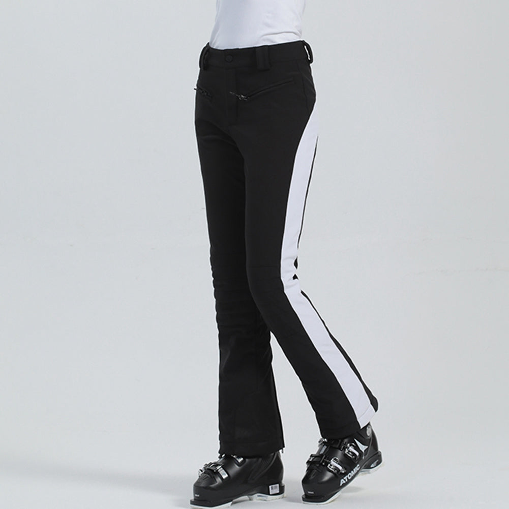 High Waist Slim Snow Pants