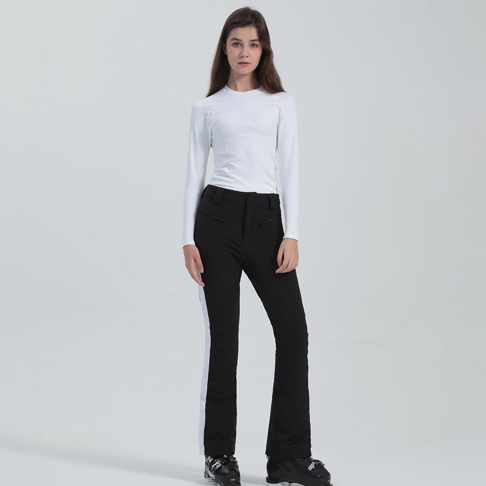 High Waist Slim Snow Pants