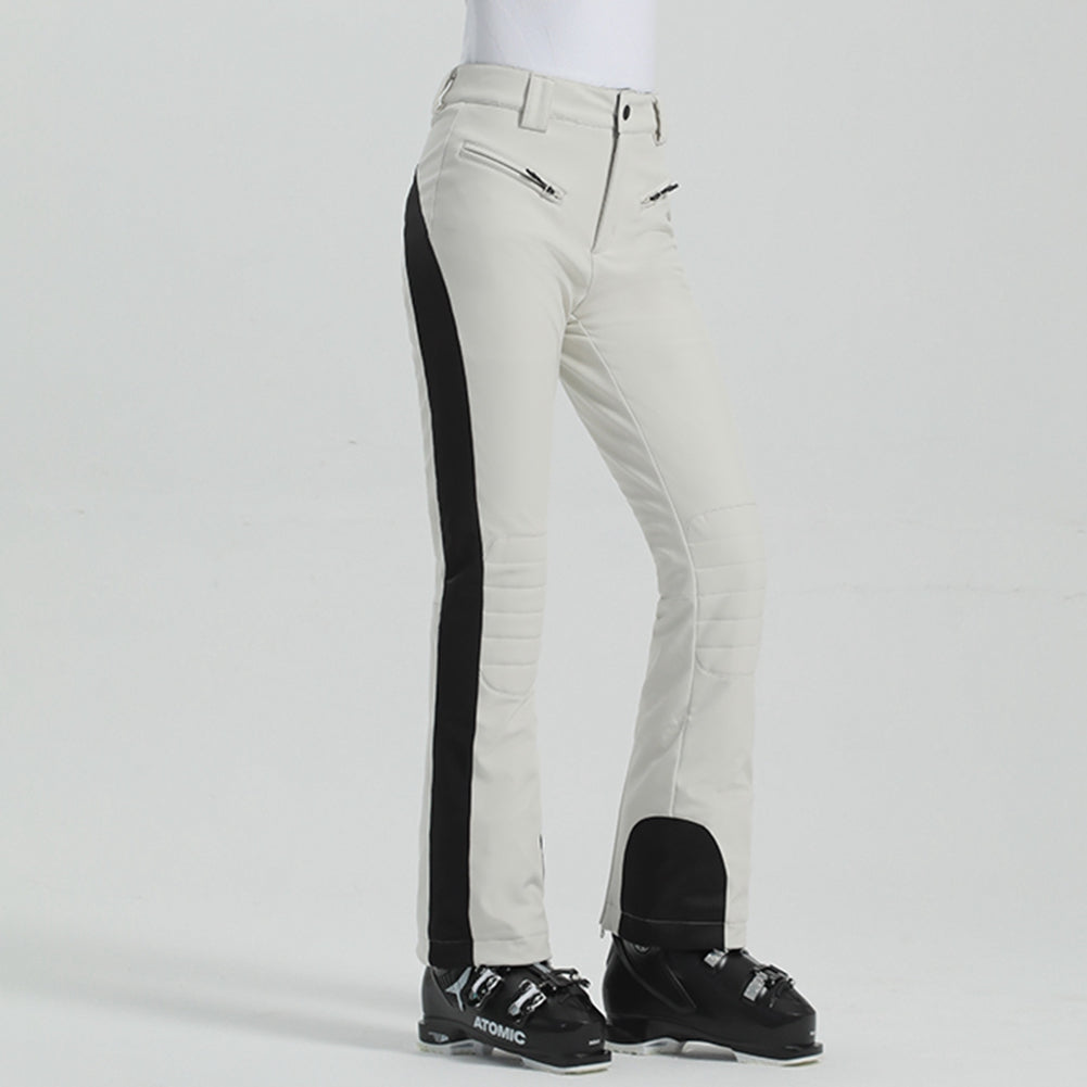 High Waist Slim Snow Pants