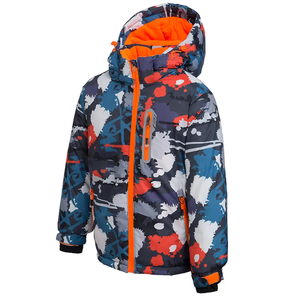 HOTIAN Boys Waterproof Windproof Snowboard Ski Jacket HOTIAN